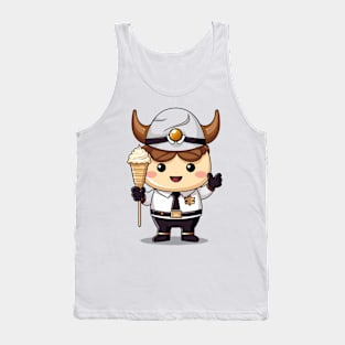 kawaii ice cream cone junk food T-Shirt cute  funny Tank Top